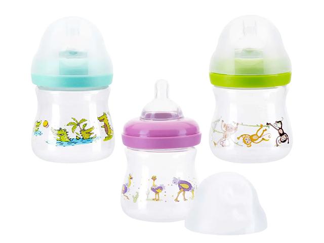 курносики бутылка 150мл. силик. соска мои первые друзья /арт.11208/