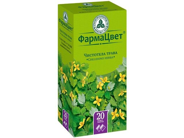 чистотела трава 1,5г. №20 пак. /красногорск/