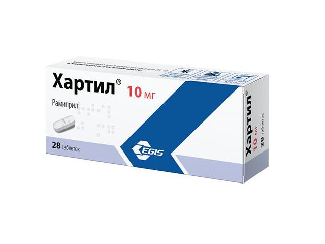 хартил 10мг. №28 таб. 5524