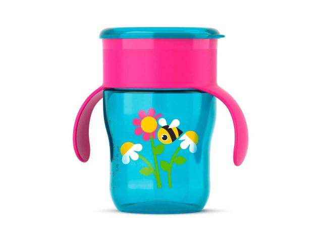 авент -поильник-чашка пчелка 260мл. 9+ /арт./782/17/ [avent]