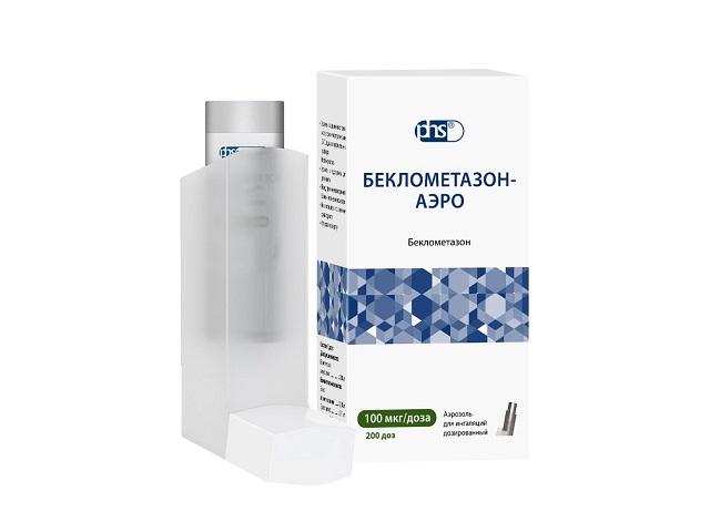 беклометазон-аэро аэр. д/инг. дозир. 100мкг/доза 200доз №1 6195