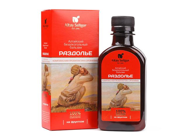 *алтай селигор бальзам раздолье на фруктозе. 200мл. 00000001944