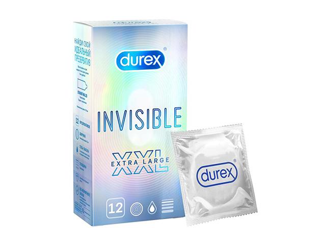дюрекс презерватив invisible xxl №12 [durex]