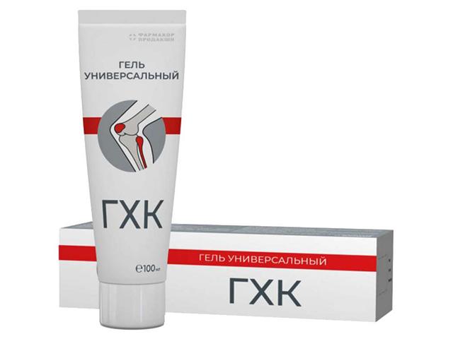 гхк гель универс. 100мл. глюкозамин хондроитин комплекс