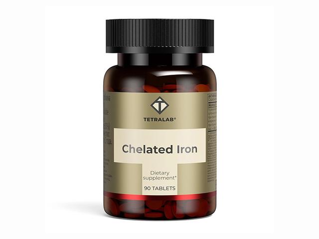 tetralab доступное железо 165мг.№90 таб.