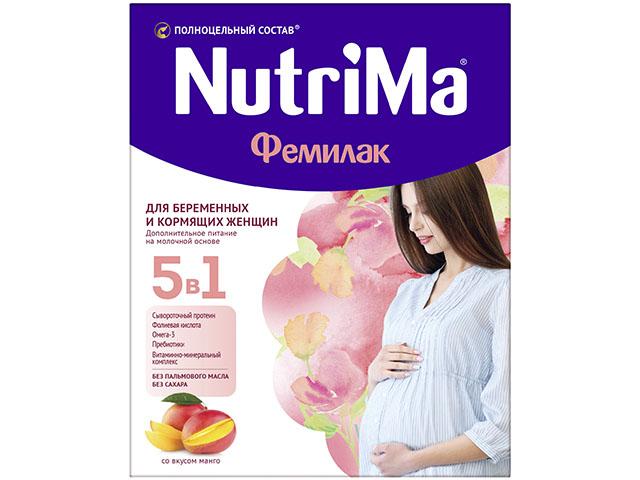 нутрима фемилак молочная смесь д/берем. и корм. женщин манго 350г. [nutrima]