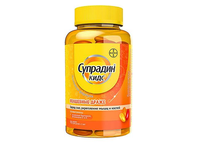 супрадин кидс волшебные №90 драже