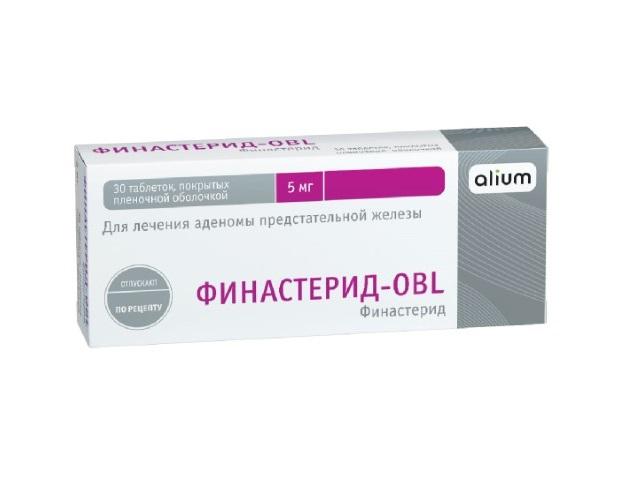 финастерид-obl 5мг. №30 таб. п/о
