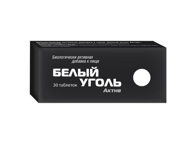 уголь белый актив 700мг. №30 таб.