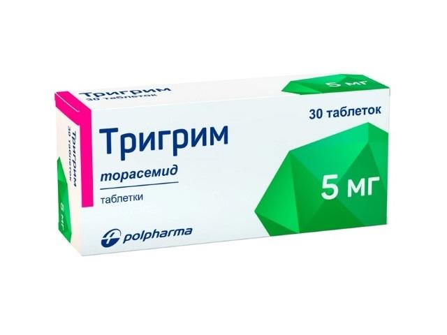 тригрим 5мг. №30 таб. 0381