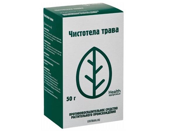 чистотела трава 50г. /здоровье/ 0402