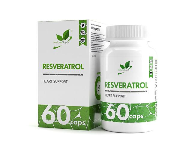 *naturalsupp ресвератрол №60 капс. нф-00000306