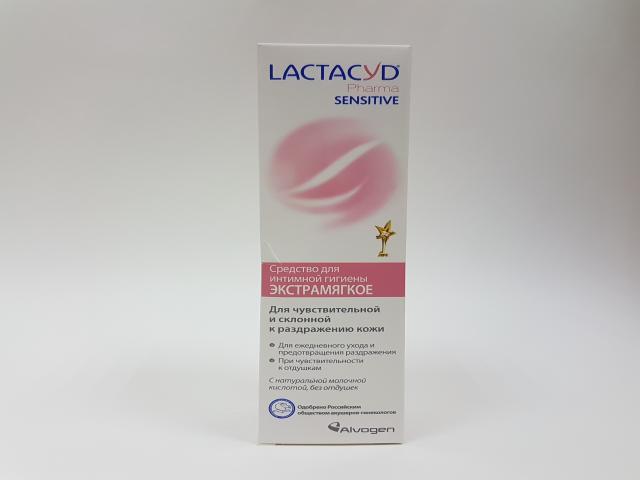 лактацид фарма д/интим. гигиены сенситив д/чувст.кожи 250мл. дозатор (фемина)