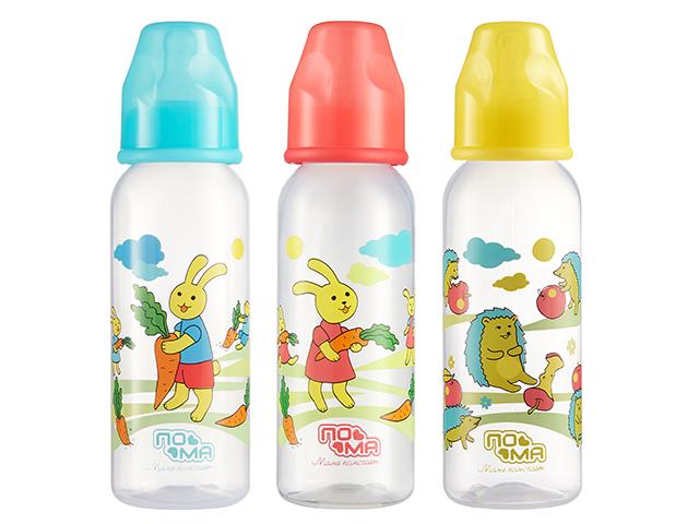 пома бутылочка 240мл. большая 6+ /арт.3810/