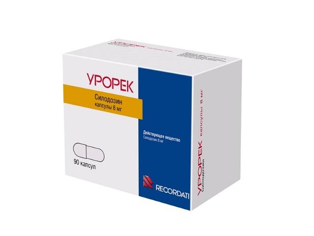 урорек 8мг. №90 капс. 0220
