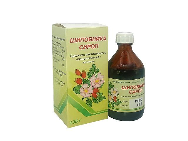 сироп шиповника 135,0 флак полиэт сироп