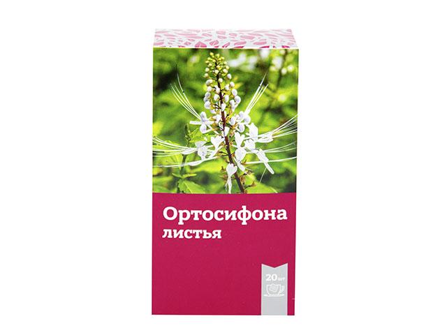 ортосифона тычиночного листья, ф/п по 1,5г №20 стм /ст-медифарм/
