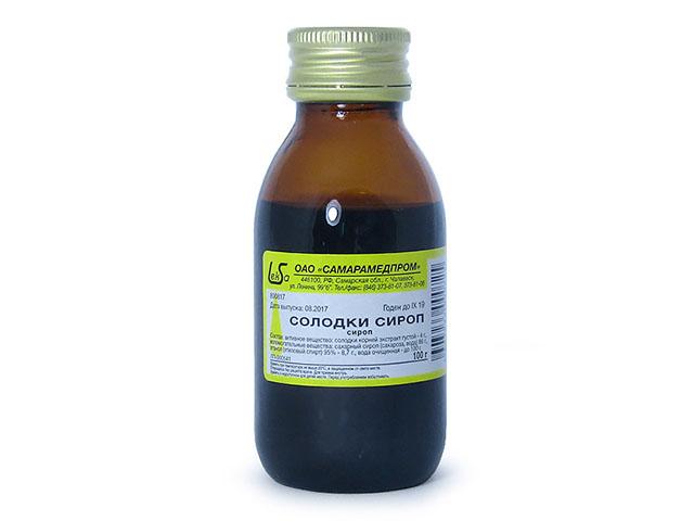 солодкового корня сироп 100г