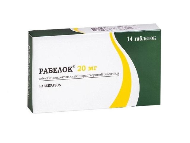 рабелок 20мг. №14 таб. п/к/о 1773