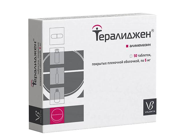 тералиджен 5мг. №50 таб. 3261