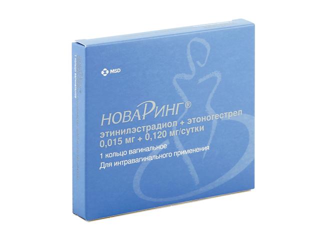 новаринг кольца ваг 0,015 мг +0.120 мг/сутки №1