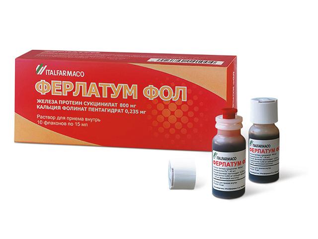 ферлатум фол 15мл. №10 фл. кр.-доз. 4915