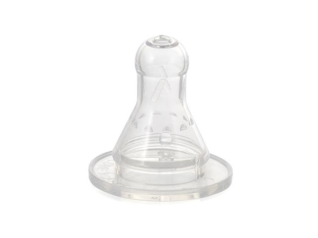 пома соска силик. х-обр. отверст. №1 д/густой пищи 6+ /арт.411/