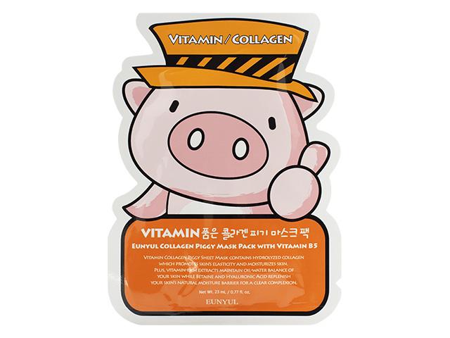 *eunyul маска тканевая восстанавливающая для лица с витамином в5. 23 мл. 400865