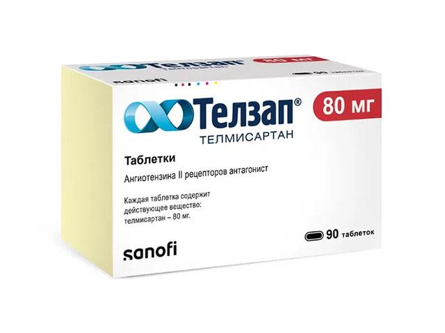 телзап 80мг. №90 таб.
