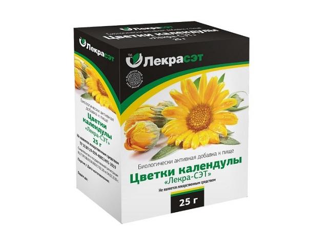 ноготков цветки (календула) 25г. /лекра-сэт/