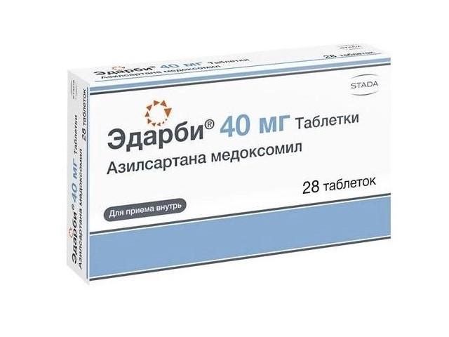 эдарби 40мг. №28 таб. 1243