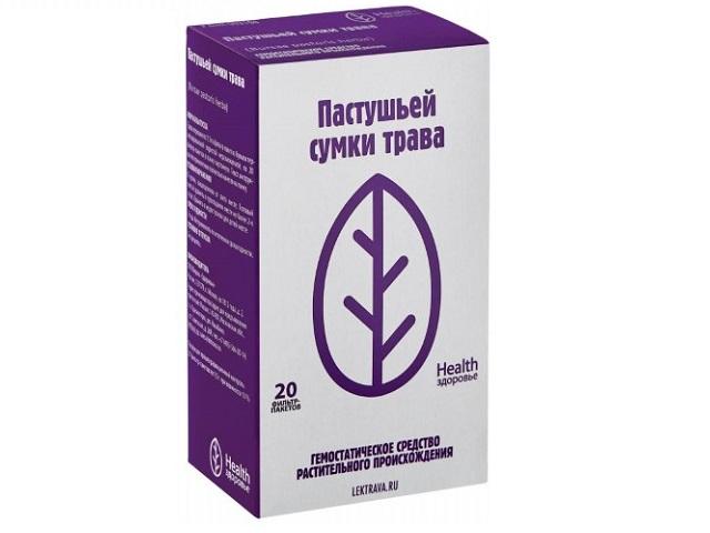 пастушьей сумки трава 1,5г. №20 пак. /здоровье/