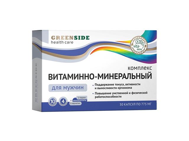 витаминно-минеральный комплекс для мужчин n30 капс по 775мг