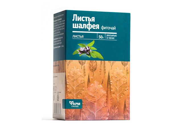 шалфея лист 50г. (бад) чайн.напиток