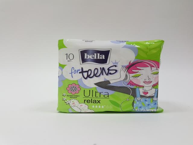 белла прокладки тинс релакс ультра део №10 [bella teens]