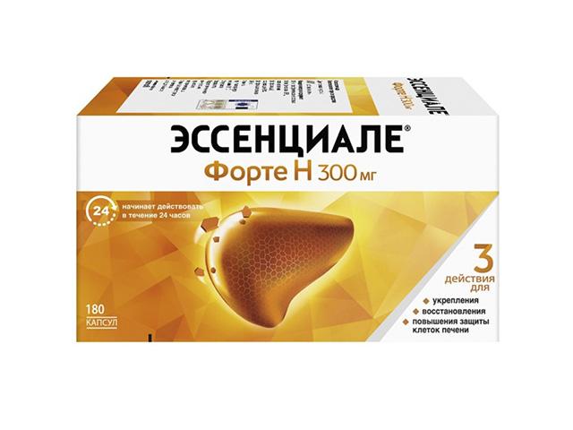 эссенциале форте н 300мг. №180 капс. 0103