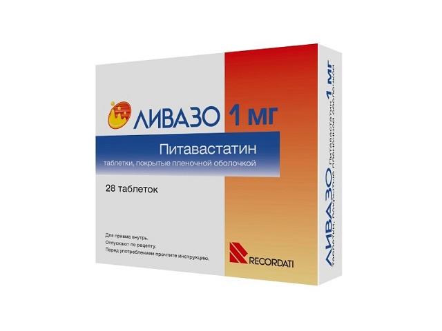ливазо 1мг. №28 таб. п/о