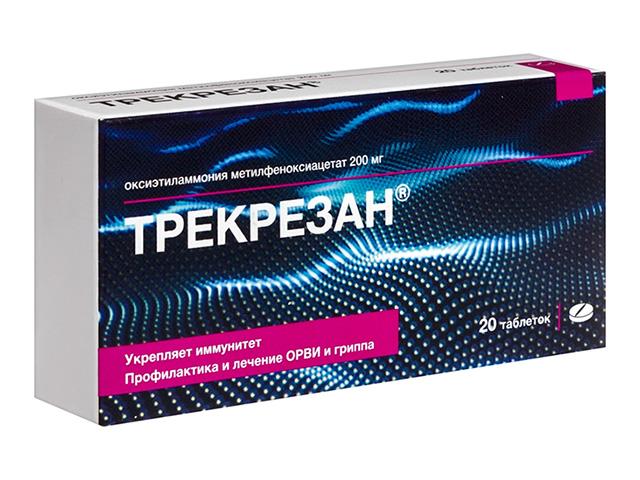 трекрезан 200мг. №20 таб. /гротекс/ 1604