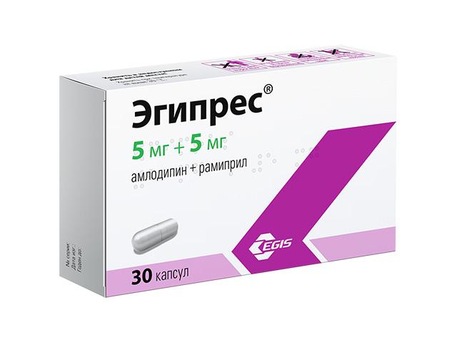 эгипрес 5мг.+5мг. №30 капс. 3736