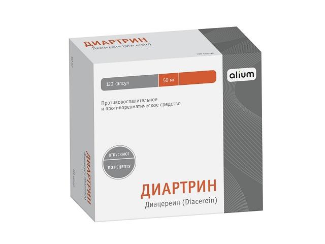 диартрин 50мг. №120 капс. /алиум/