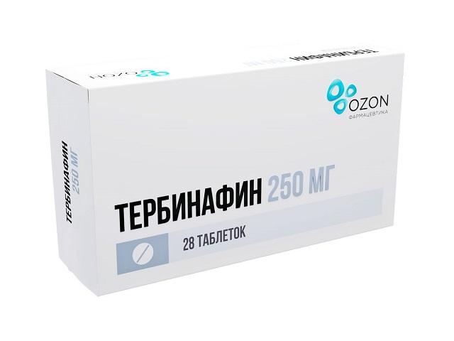 тербинафин 250мг. №28 таб. /озон/