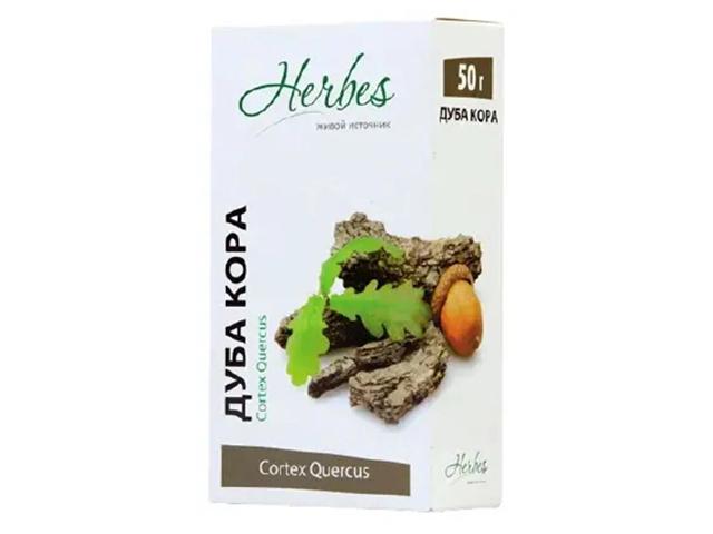 дуба кора пачка 50г.  /хербес/
