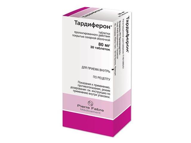 тардиферон ретард №30 таб.