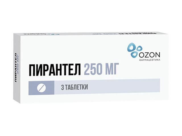 пирантел 250мг. №3 таб. /озон фарм/ 3783