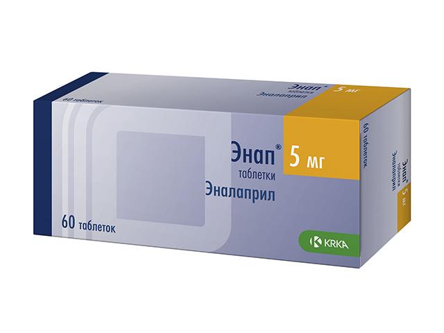 энап 5мг. №60 таб. /kpka/ 2604