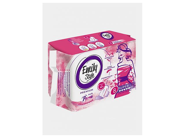 emily style премиум прокладки критика супер №8 2185