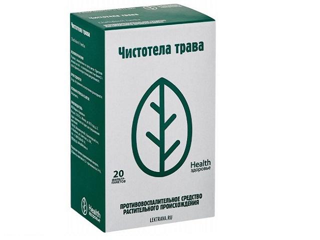 чистотела трава 1,5г. №20 пак. /здоровье/