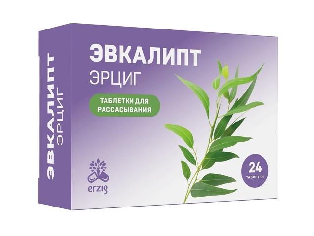 эвкалипт эрциг №24 таб. д/рассас