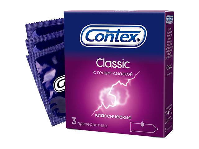 контекс презерватив classic №3 классик [contex]
