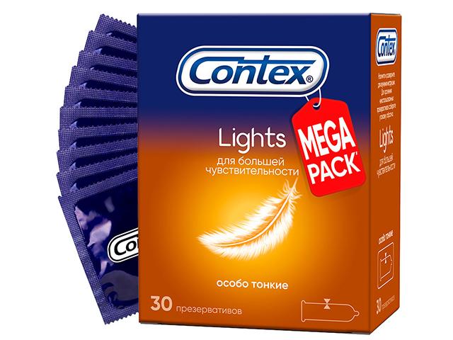 контекс презерватив lights особо тонкие №30 [contex]